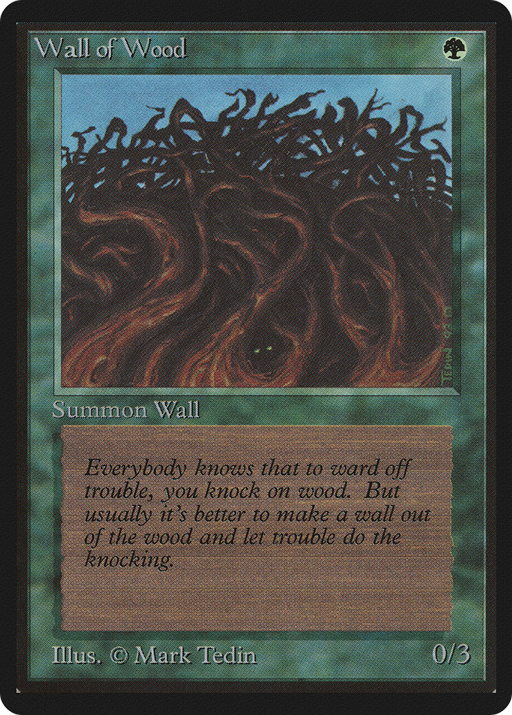 Wall of Wood - Limited Edition Beta