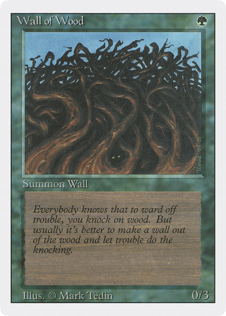 Wall of Wood - Revised Edition