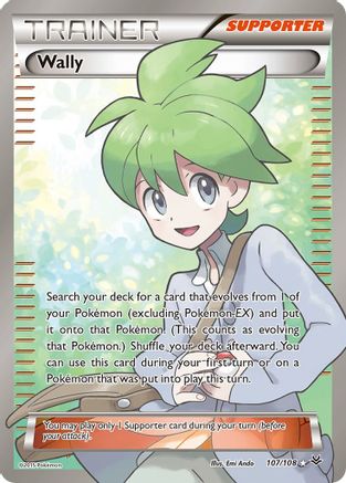 Wally (Full Art) (107) Holofoil - Roaring Skies