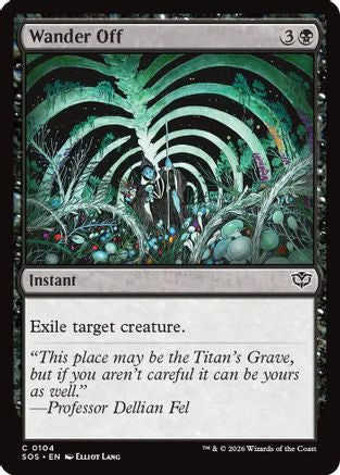 Wander Off (104) Foil - Secrets of Strixhaven