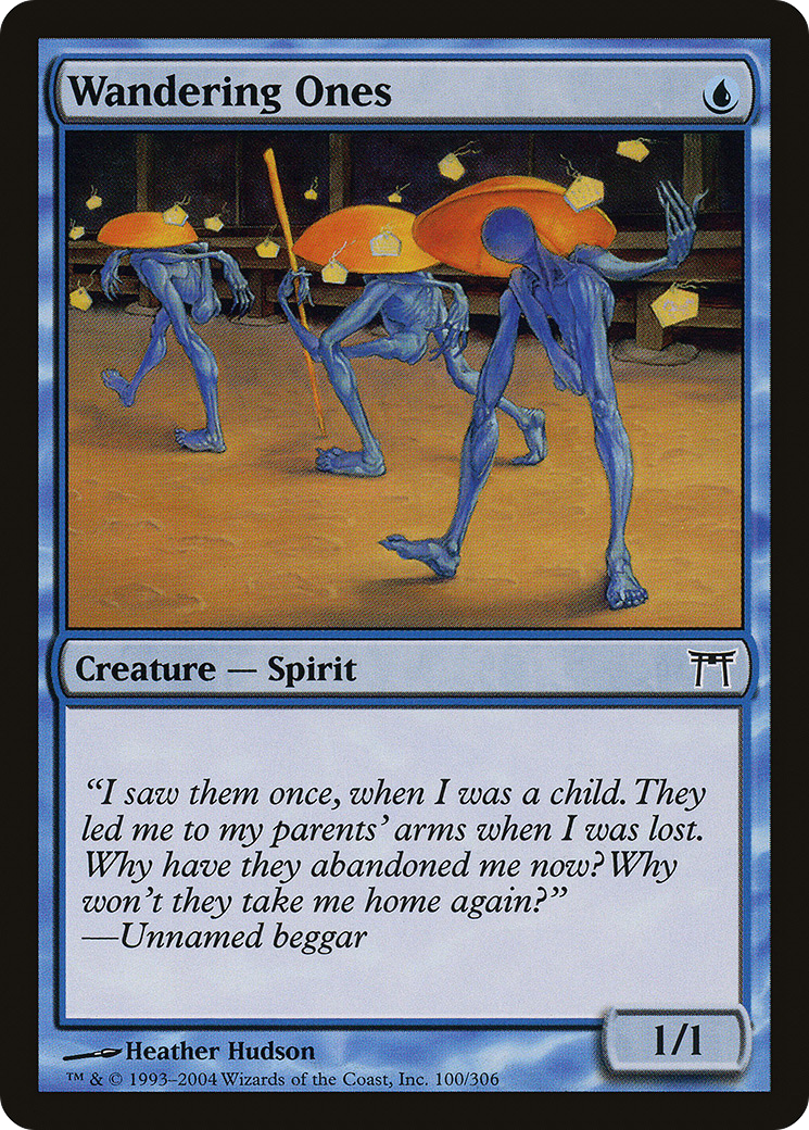 Wandering Ones (100) - Champions of Kamigawa
