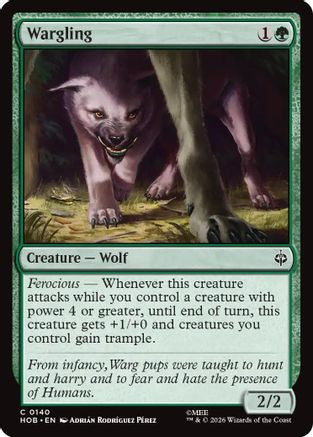 Wargling (140) Foil - The Hobbit