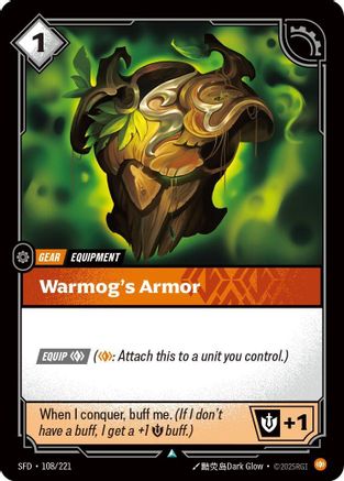 Warmog's Armor (108) Foil - Spiritforged