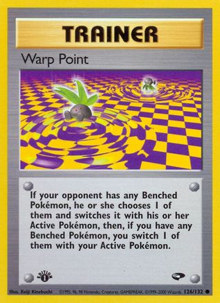 Warp Point (126) (1st Edition) - Gym Challenge