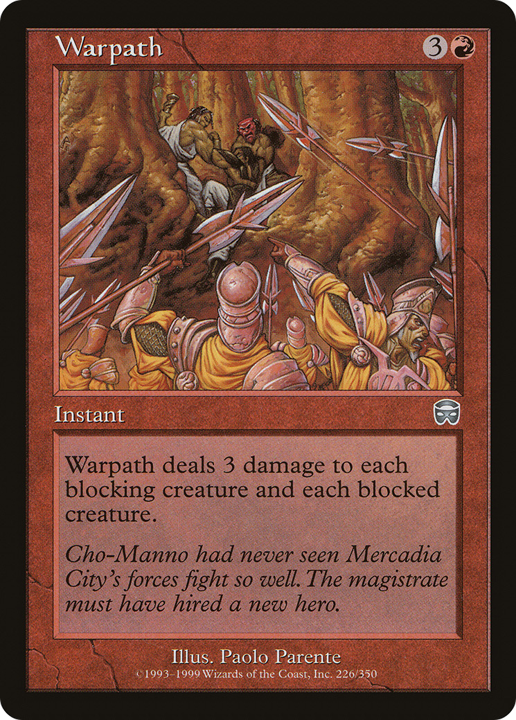 Warpath (226) - Mercadian Masques