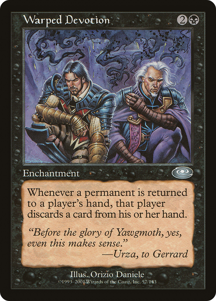Warped Devotion (057) Foil - Planeshift