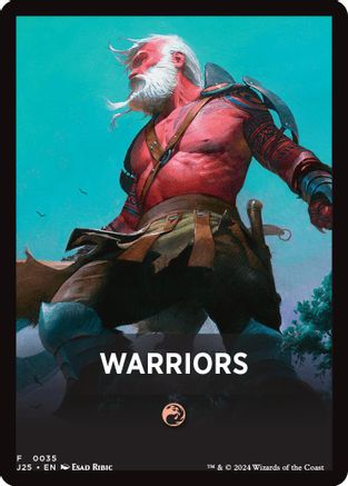 Warriors (Front Card) (035) - Foundations Jumpstart