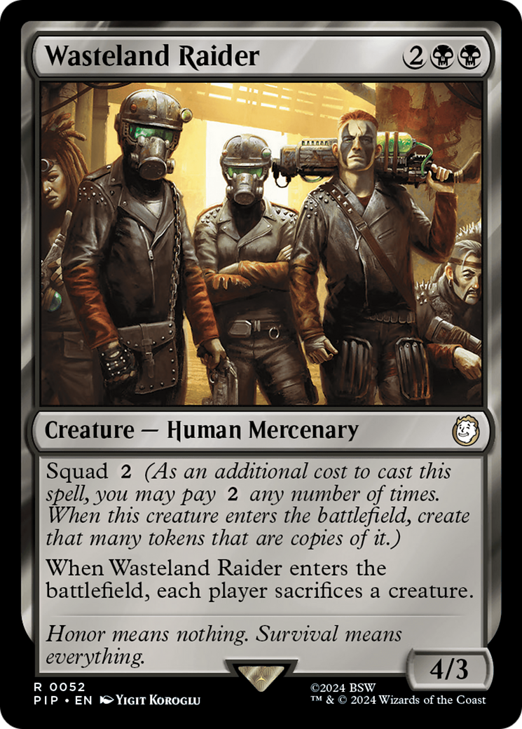 Wasteland Raider (052) - Fallout