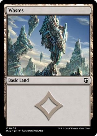 Wastes (408) Ripple Foil - Commander: Modern Horizons 3