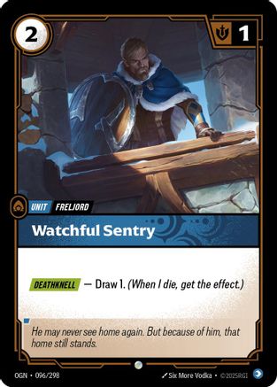 Watchful Sentry (096) - Origins