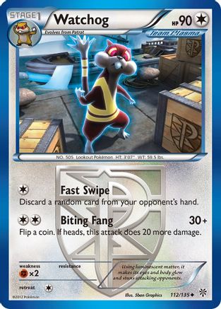 Watchog (Team Plasma) (112) - Plasma Storm