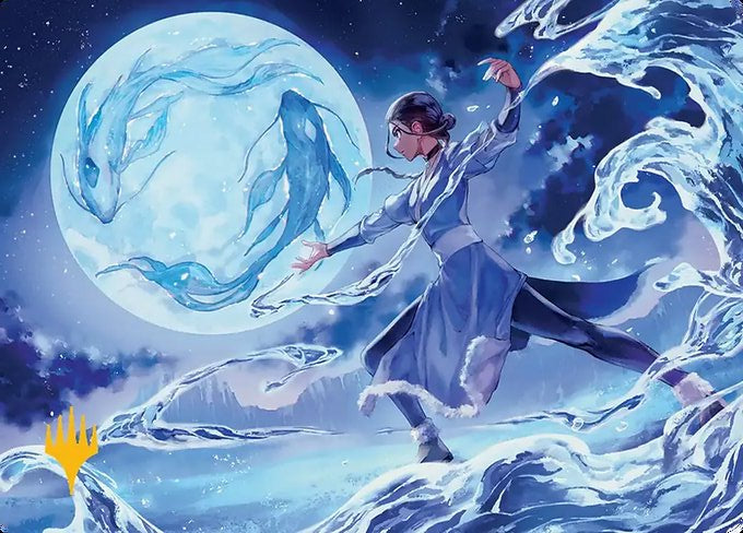 Waterbender Ascension (006s) Gold-Stamped - Art Series: Avatar: The Last Airbender
