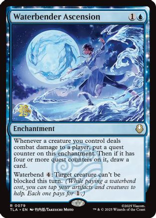 Waterbender Ascension (Prerelease) (079) Foil - Avatar: The Last Airbender
