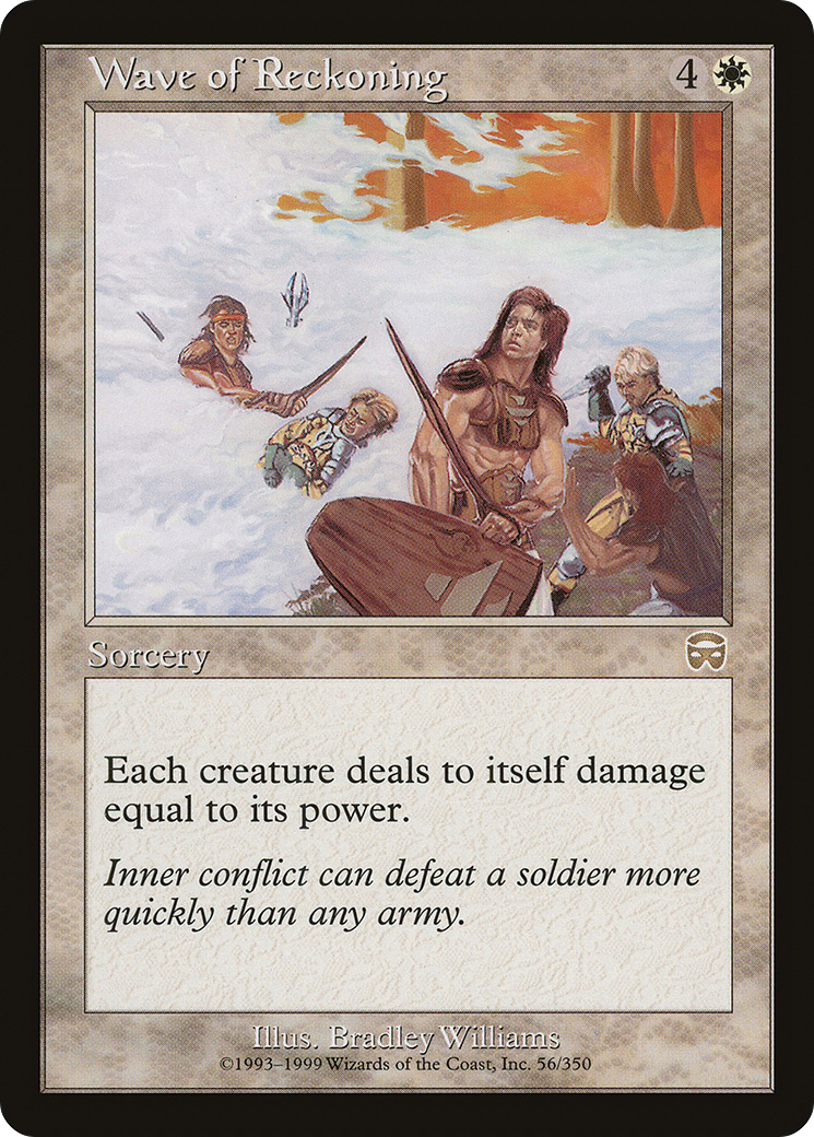 Wave of Reckoning (056) - Mercadian Masques