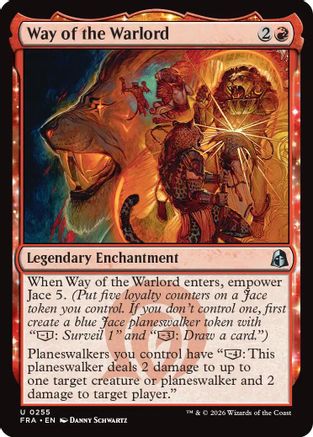 Way of the Warlord (255) Foil - Reality Fracture