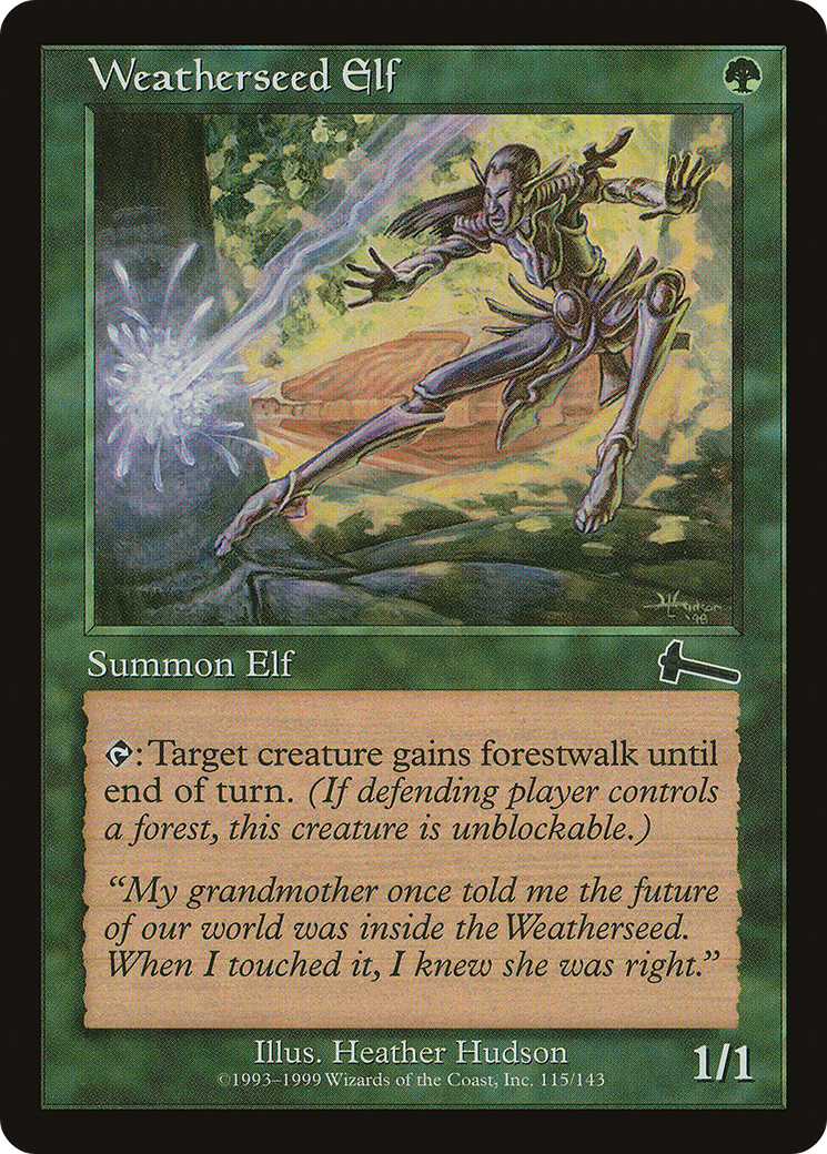 Weatherseed Elf (115) - Urza's Legacy