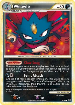 Weavile (25) - Undaunted
