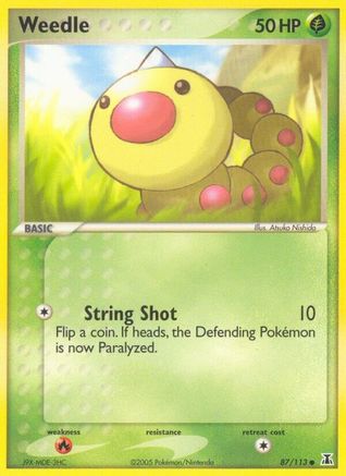 Weedle (87) - Delta Species