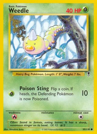 Weedle (99) - Legendary Collection