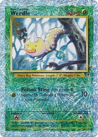 Weedle (99) Reverse Holofoil - Legendary Collection