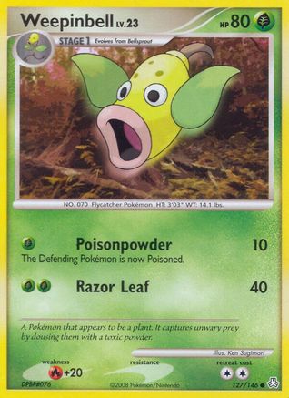 Weepinbell (127) - Legends Awakened