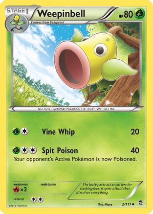 Weepinbell (2) - Furious Fists