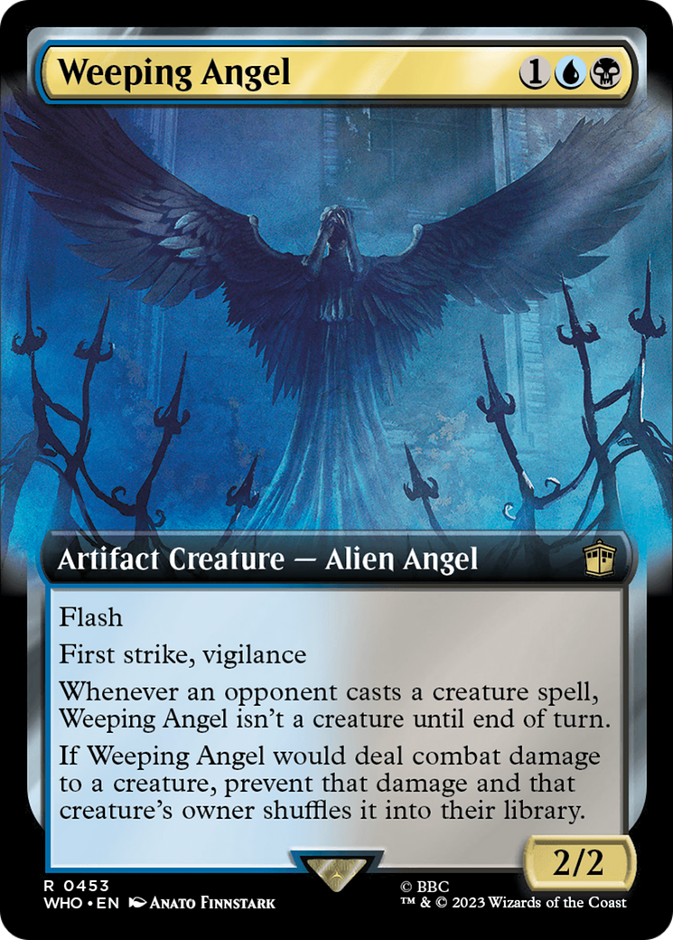Weeping Angel (Extended Art) (453) Foil - Doctor Who