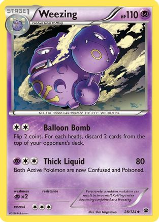 Weezing (28) - Fates Collide