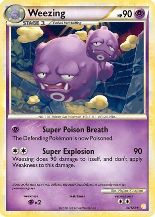 Weezing (34) - HeartGold & SoulSilver