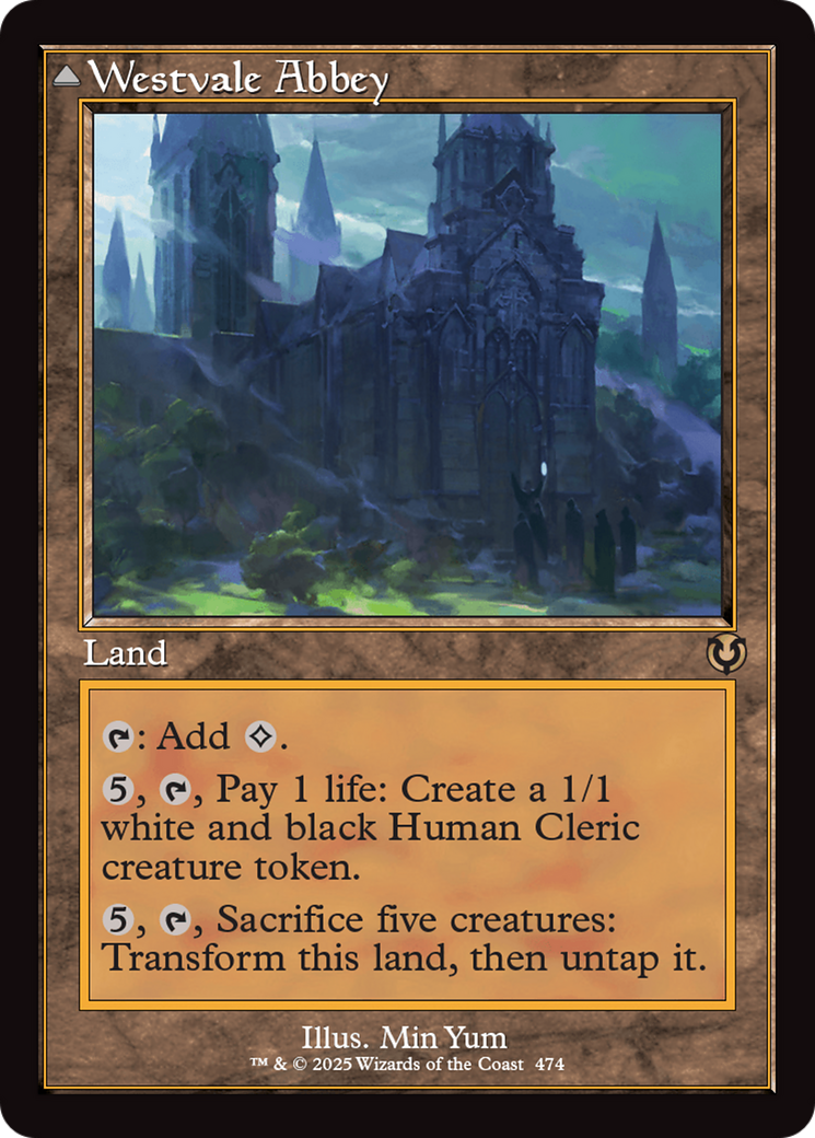 Westvale Abbey // Ormendahl, Profane Prince (Retro) (474) Foil - Innistrad Remastered