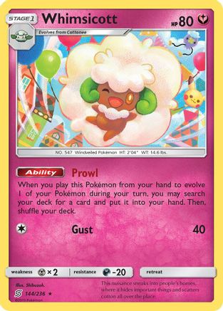 Whimsicott (144) - Unified Minds