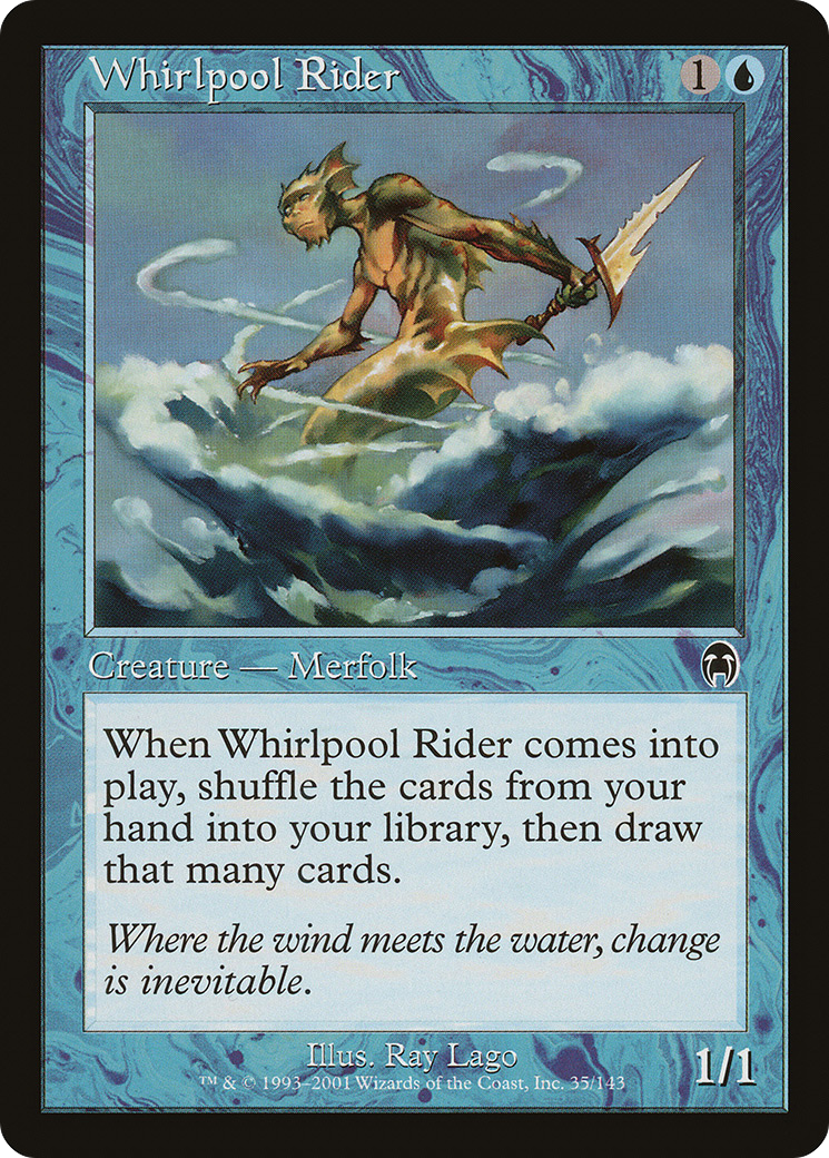 Whirlpool Rider (035) Foil - Apocalypse