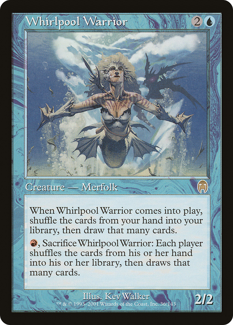 Whirlpool Warrior (036) Foil - Apocalypse