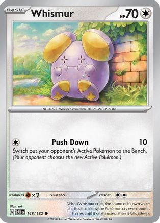 Whismur (148) Reverse Holofoil - Paradox Rift