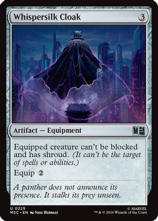 Whispersilk Cloak (225) - Commander: Marvel Super Heroes