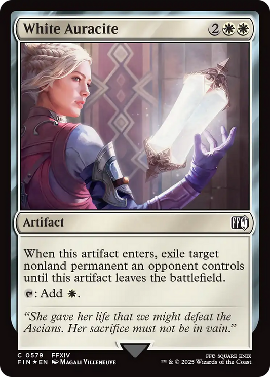 White Auracite (579) Surge Foil - FINAL FANTASY