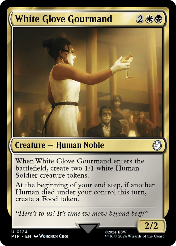White Glove Gourmand (124) - Fallout