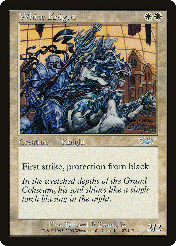 White Knight (027) Foil - Legions