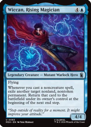 Wiccan, Rising Magician (083) Foil - Marvel Super Heroes