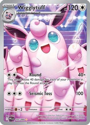Wigglytuff (105) Holofoil - Phantasmal Flames