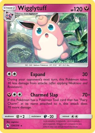 Wigglytuff (134) - Lost Thunder
