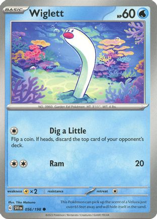 Wiglett (56) Reverse Holofoil - Scarlet & Violet