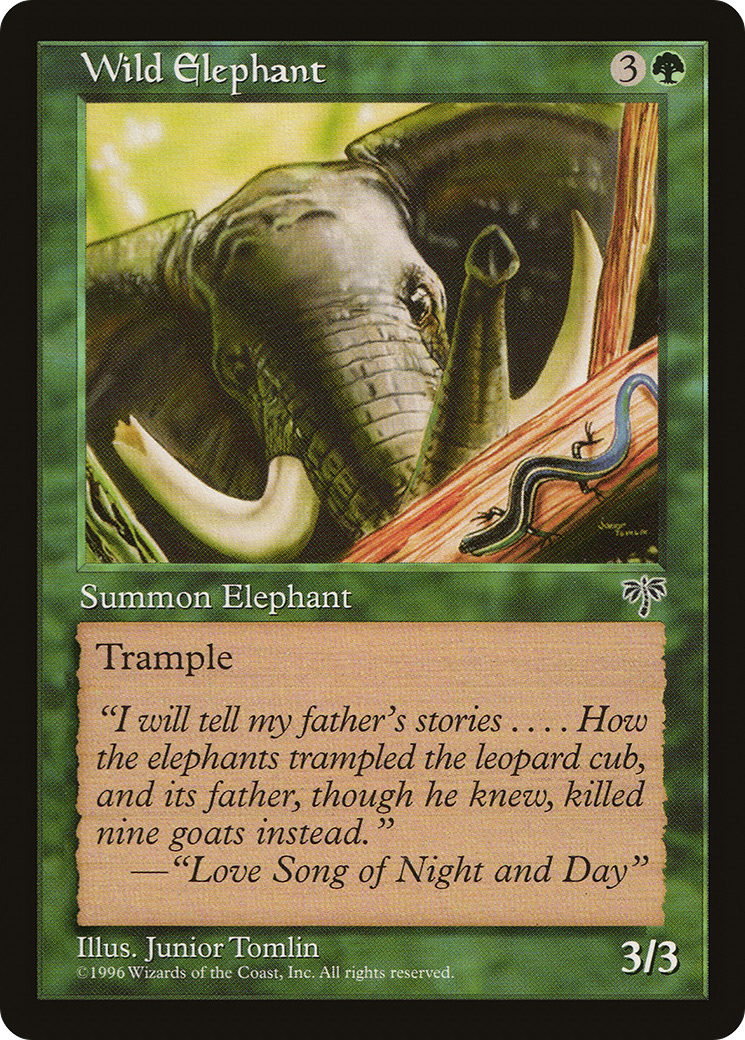 Wild Elephant - Mirage