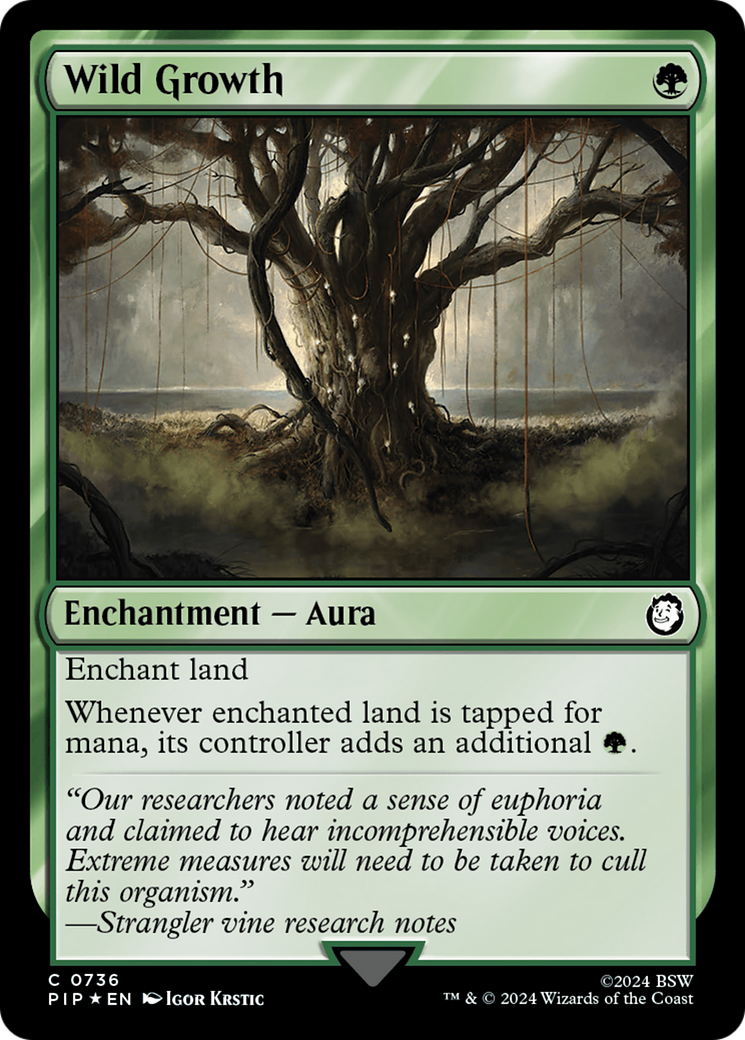 Wild Growth (736) Surge Foil - Fallout