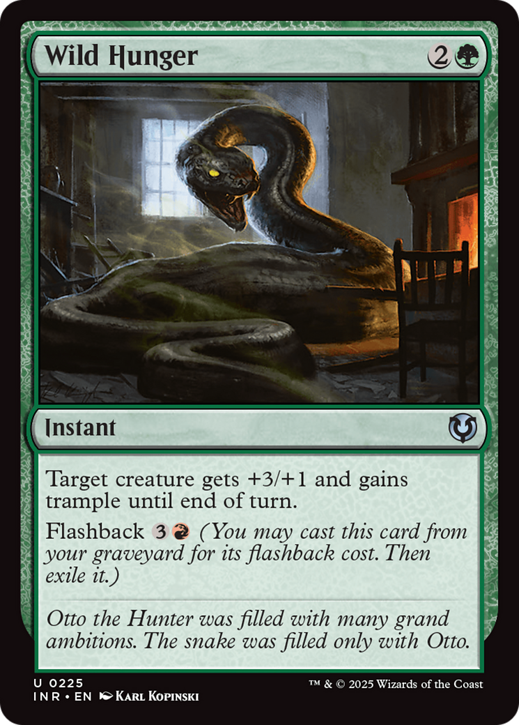 Wild Hunger (225) Foil - Innistrad Remastered