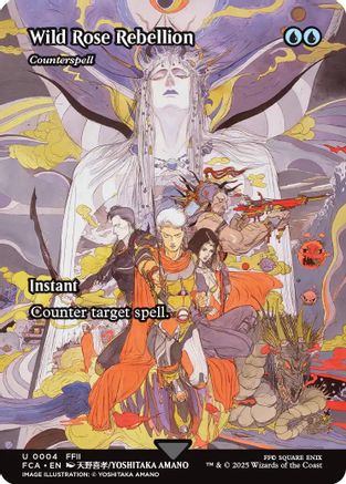 Wild Rose Rebellion - Counterspell (Showcase) (004) Foil - FINAL FANTASY: Through the Ages