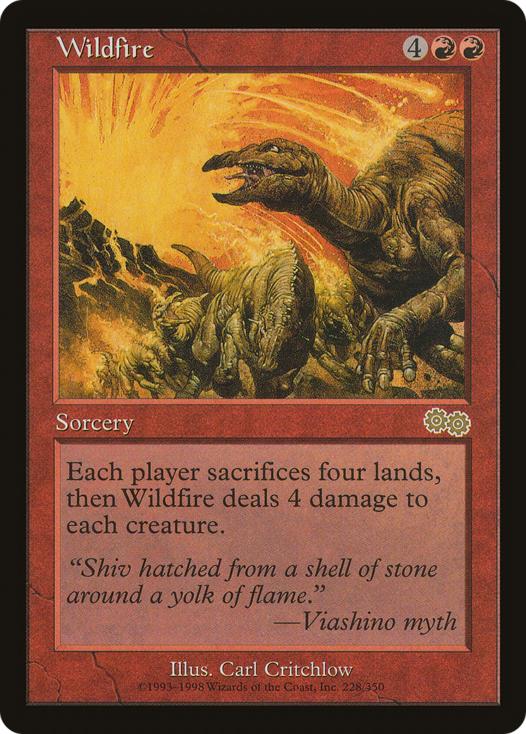 Wildfire (228) - Urza's Saga