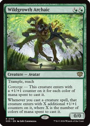 Wildgrowth Archaic (168) Foil - Secrets of Strixhaven