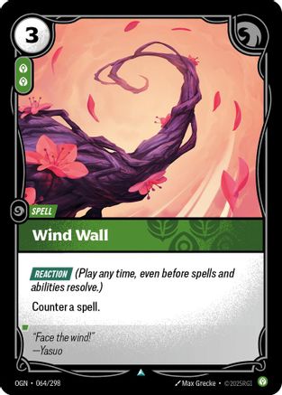 Wind Wall (064) Foil - Origins