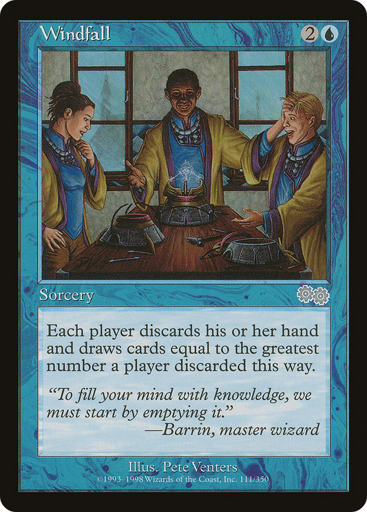 Windfall (111) - Urza's Saga